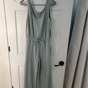 NWT ZYIA Active Soft Sage Retreat Jumpsuit